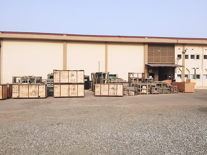 Spare parts warehouse of JAPP