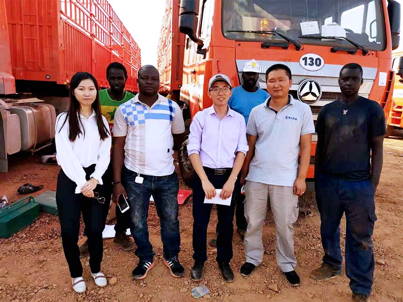 Service team of CRSG SENEGAL L'AUTOMOBILE SUARL